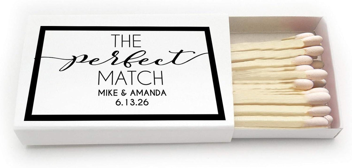 Custom Matchboxes | Personalized Wedding Party Favors, Event Accents