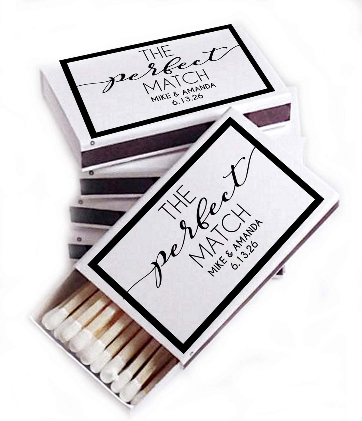 Custom Matchboxes | Personalized Wedding Party Favors, Event Accents