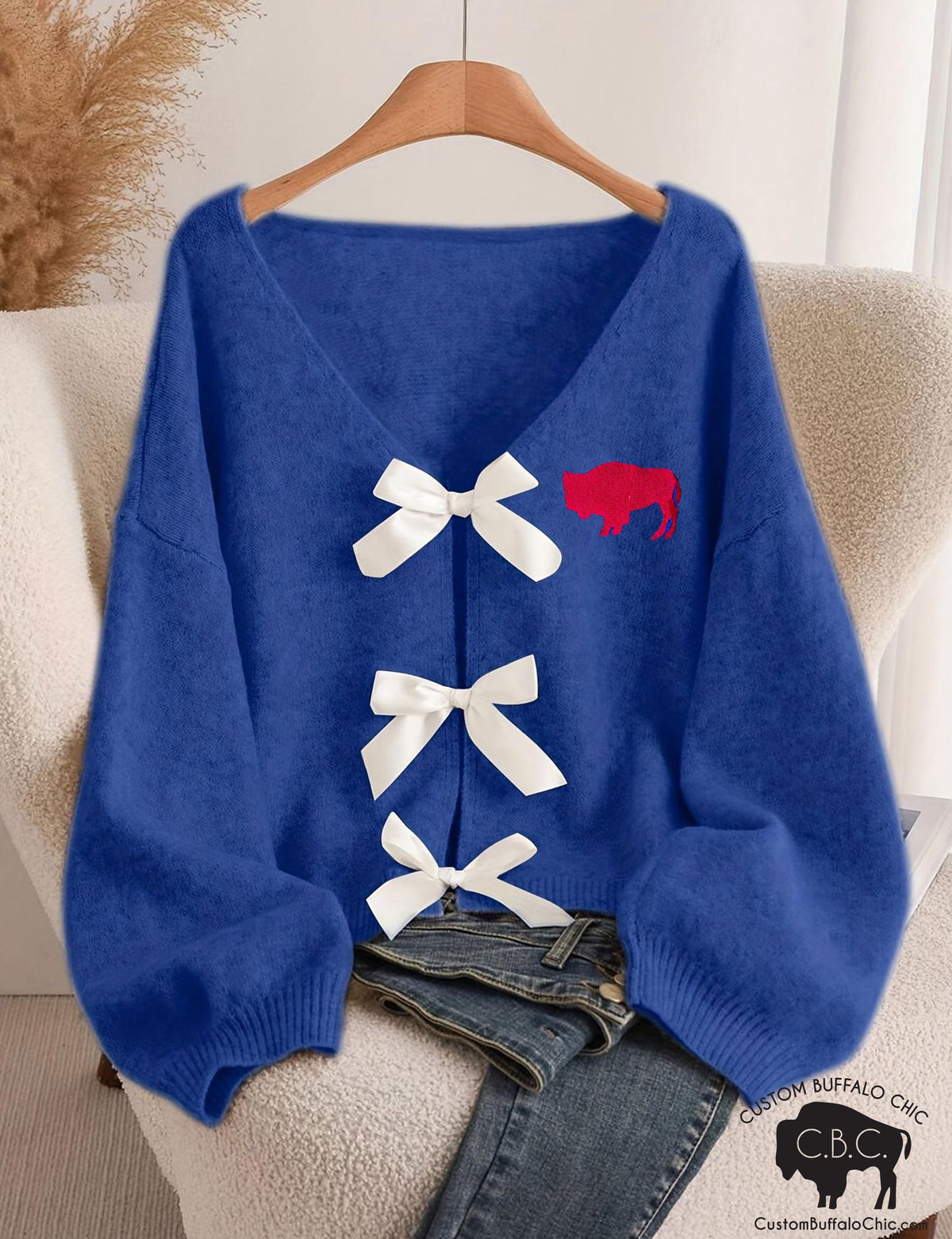 Buffalo Bow Cardigan