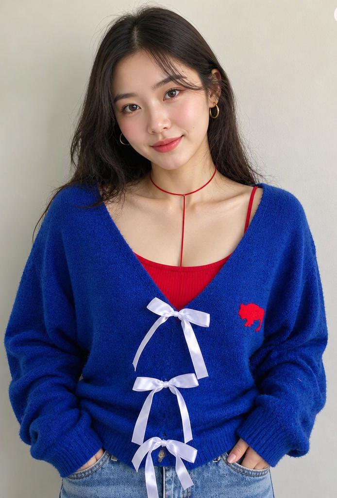 Buffalo Bow Cardigan