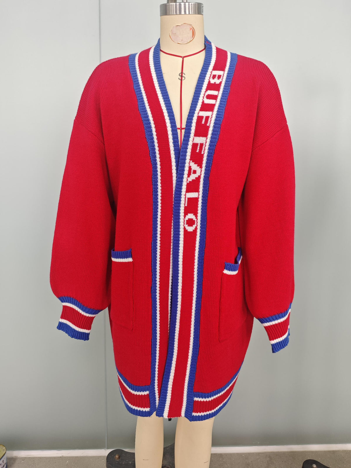 Buffalo Jacquard Cardigan