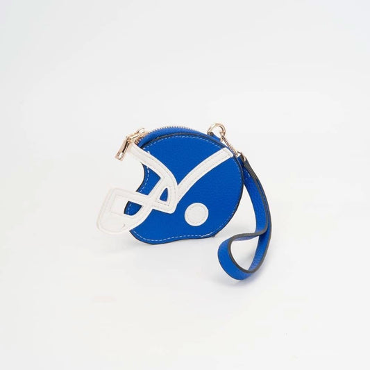 Football Helmet Coin Purse Wristlet