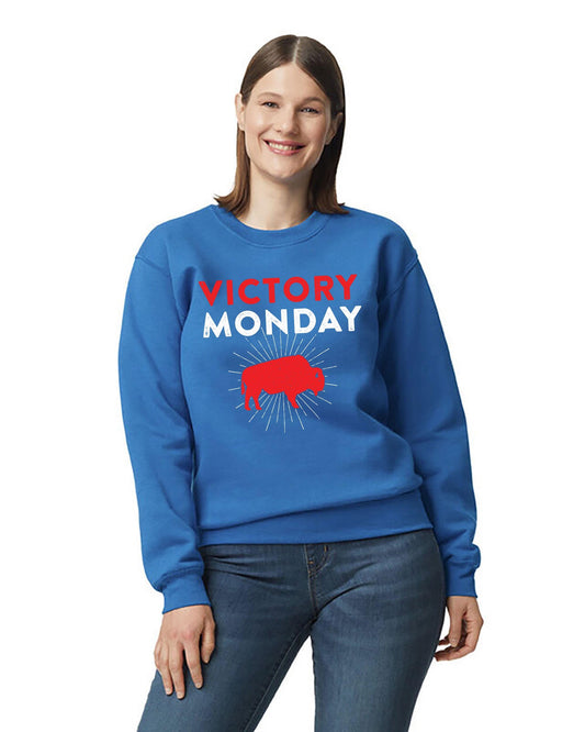 Victory Monday Buffalo Tee or  Crewneck