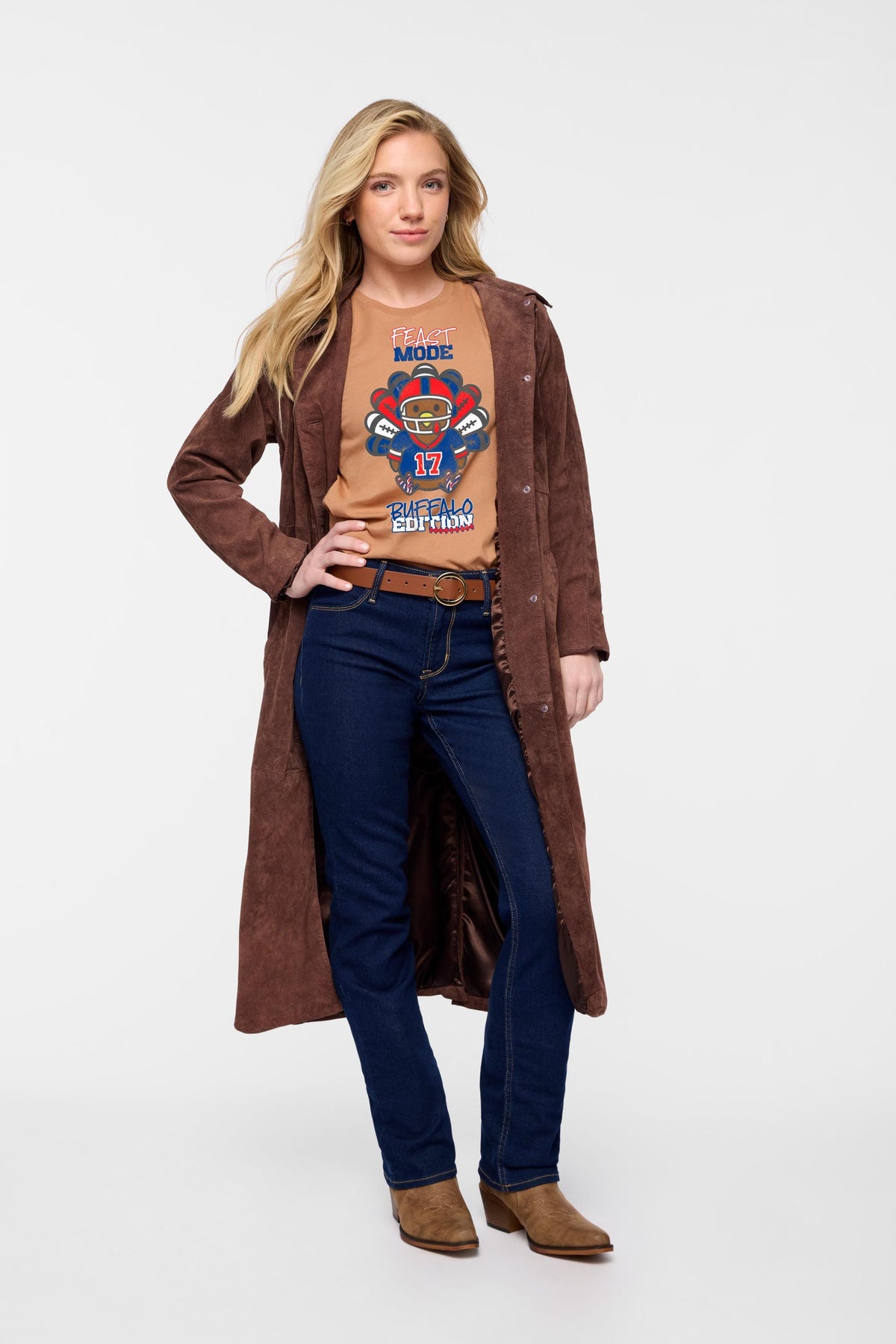 Buffalo Thanksgiving | Feast Mode Buffalo Edition Family matching holiday shirts