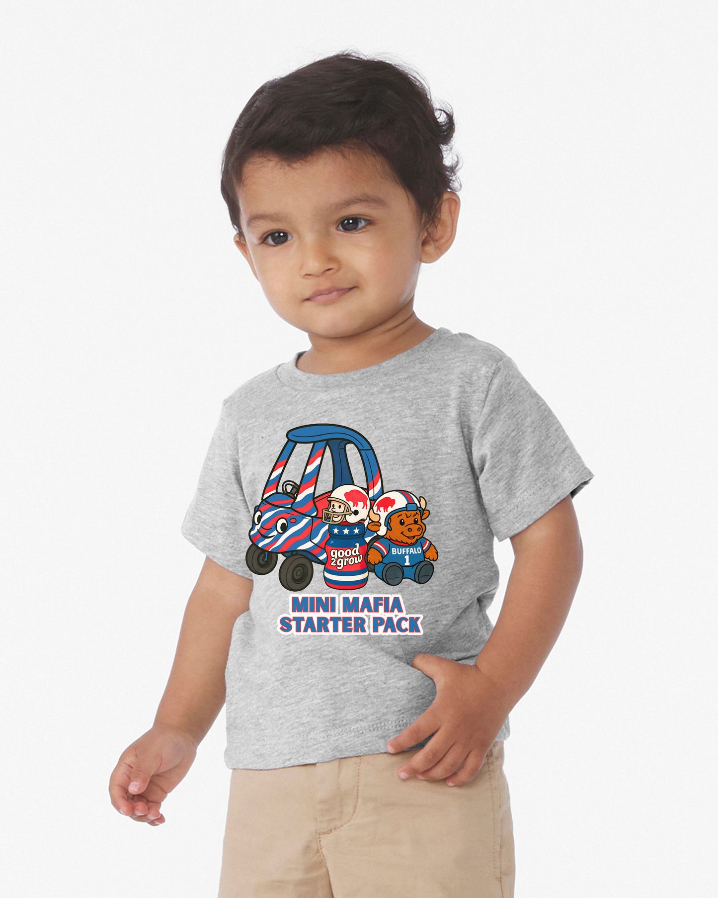 Mini Mafia starter pack kid's shirt