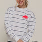 Buffalo Striped Crew