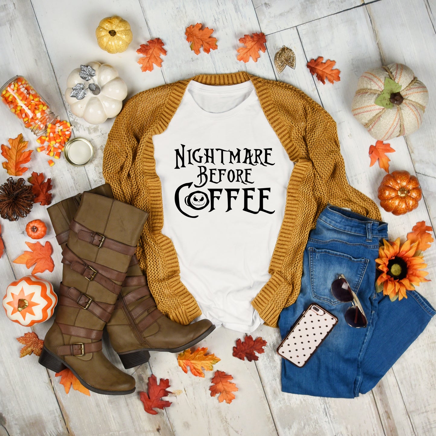 Nightmare Before Coffee Graphic Tee