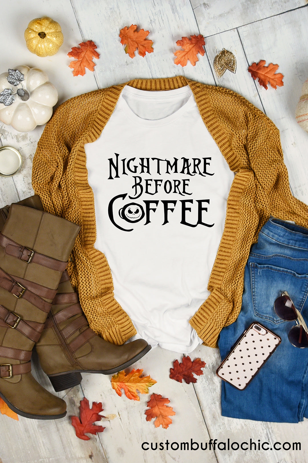 Nightmare Before Coffee Graphic Tee