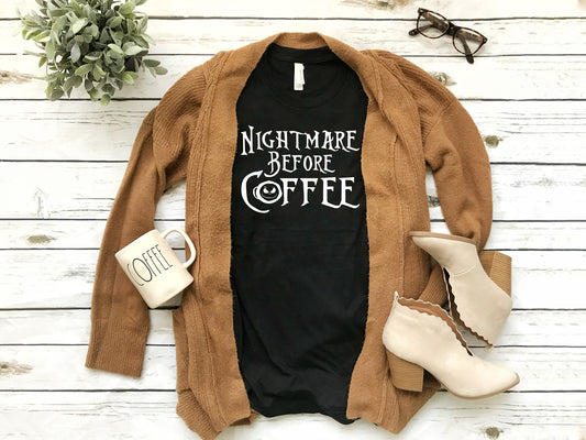 Nightmare Before Coffee Graphic Tee