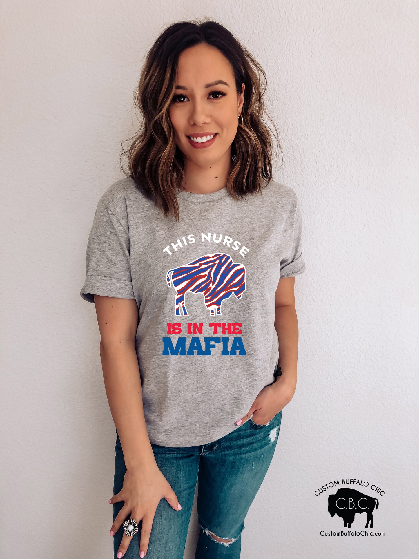 Nurse Buffalo Mafia Shirt or Sweatshirt