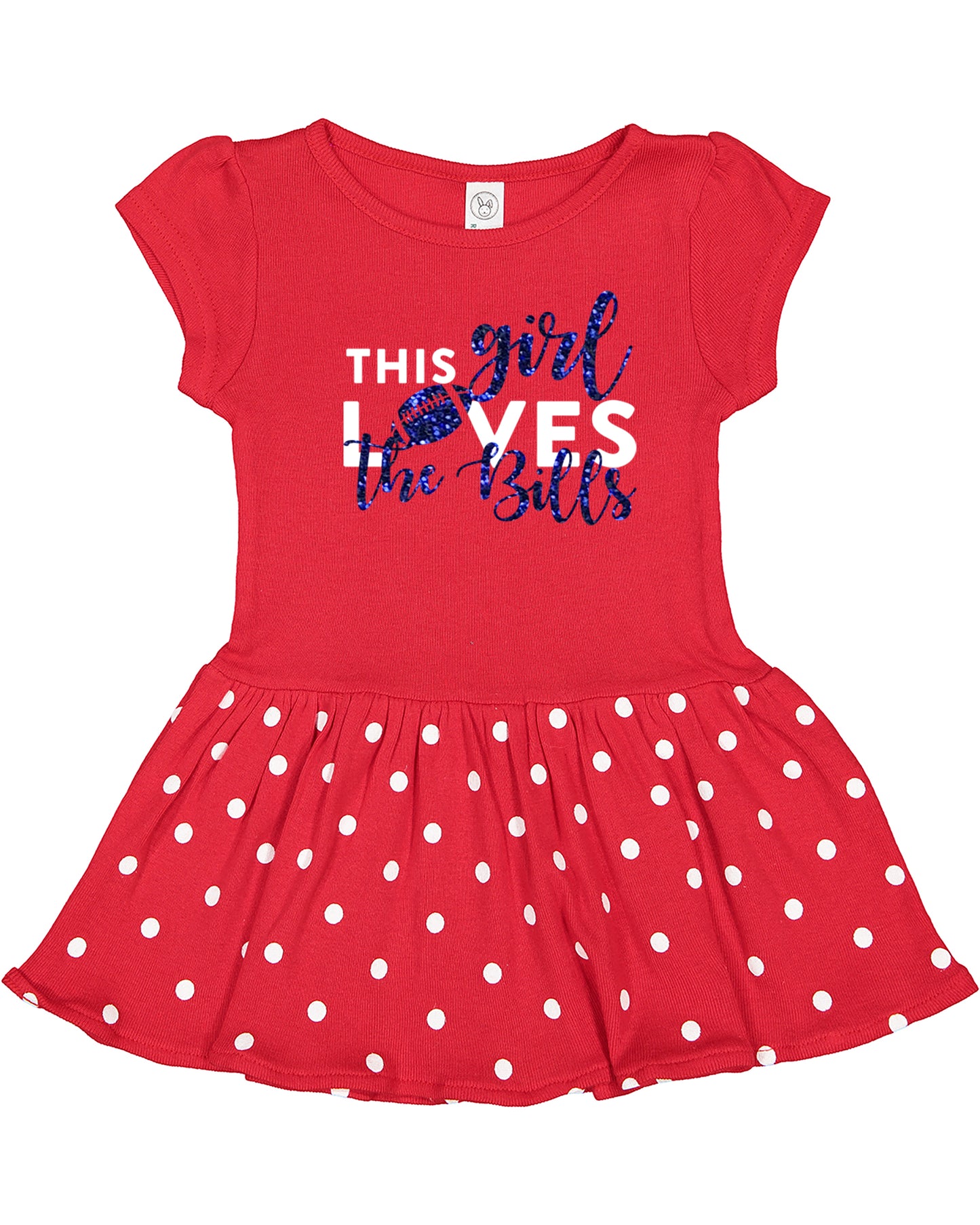 This Girl Loves the Bills Dress | Bills Baby Toddler Dress