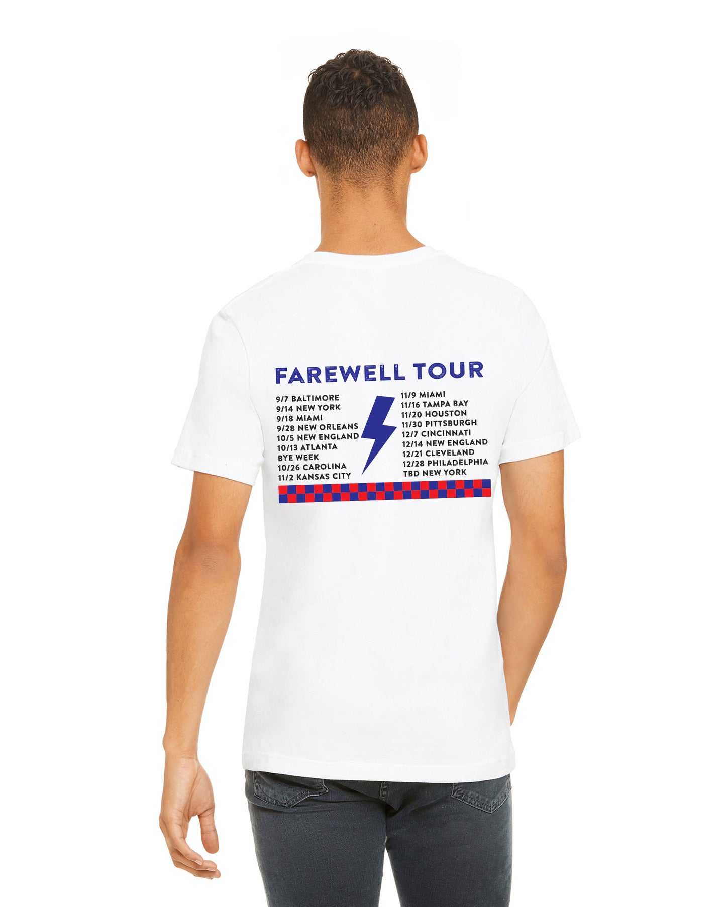 The Ralph Farewell Tour Schedule Tee