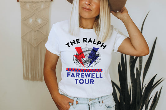The Ralph Farewell Tour Schedule Tee