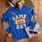 Game Day Mommy and Me Set Royal Blue Sequin Shirt