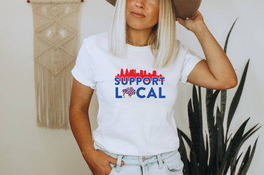 Shop Local Buffalo Crop Top Tee