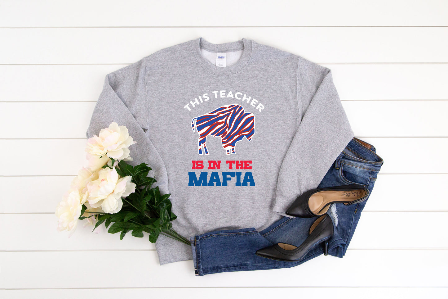 Teacher Buffalo Mafia Shirt or Sweatshirt