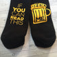 Beer socks | Mens Novelty Socks