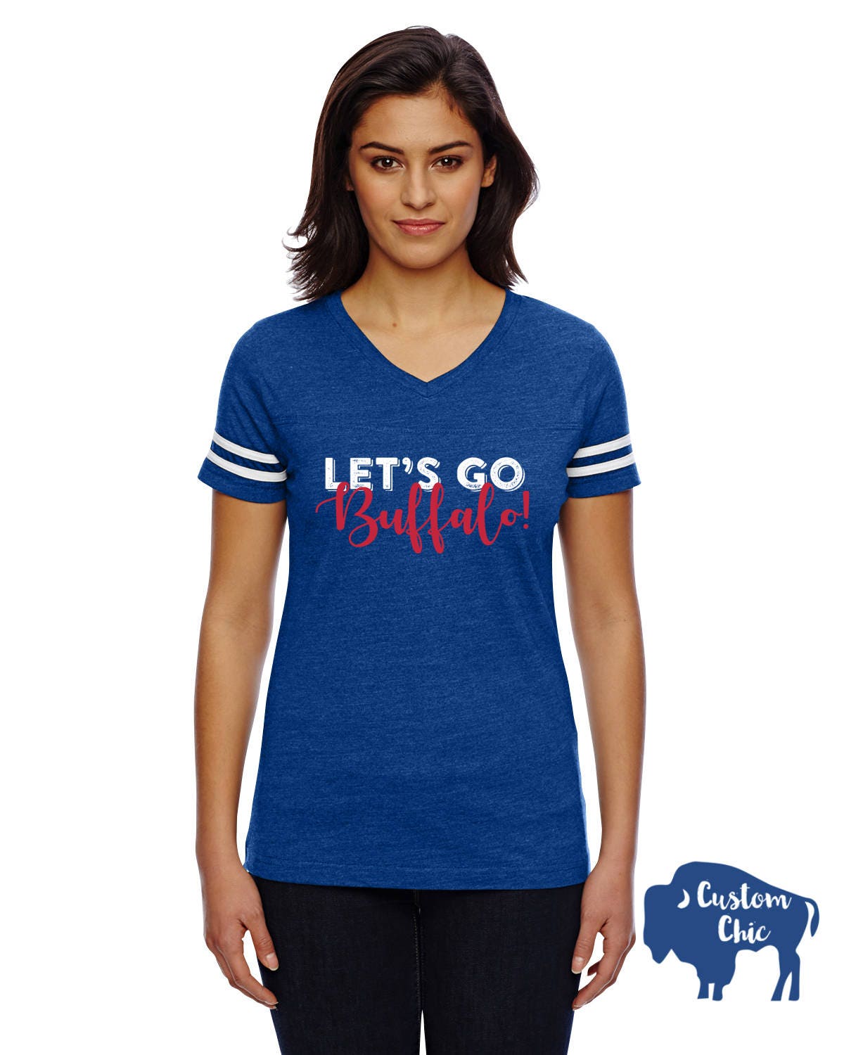 Bills Shirt for her Buffalo shirt for her plus size clothing