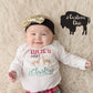 Baby's first Christmas Personalized One Piece Bodysuit