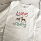 Baby's first Christmas Personalized One Piece Bodysuit