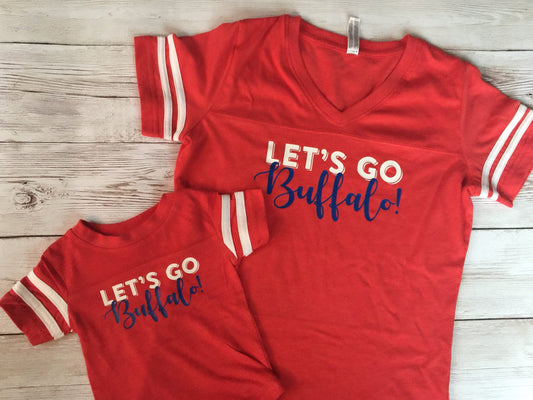 Buffalo Football mommy and me outfits