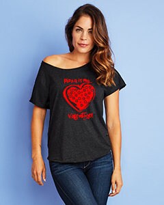 Pizza is my Valentine Shirt | Galentines Day Feminist Gift