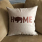 Buffalo Pillow | Buffalo NY Throw Pillows | Rustic Home Decor Buffalo decorative pillows | Wedding Gift | Housewarming Gift