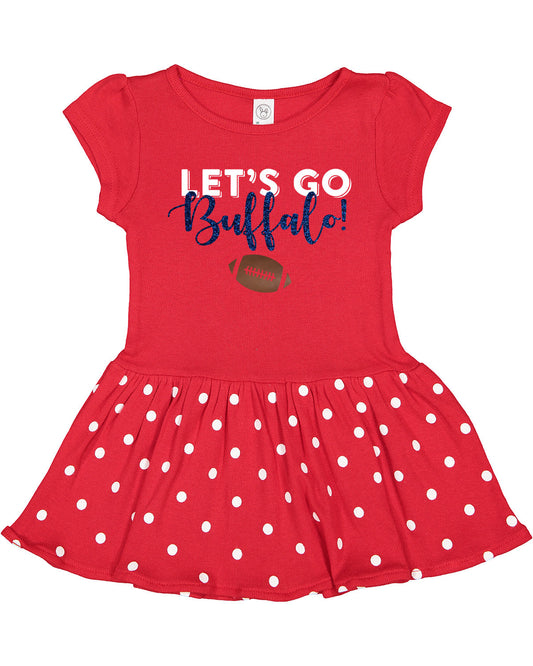 Let's Go Buffalo | Bills Baby Toddler Dress