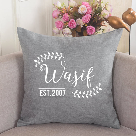 Personalized Monogram Throw Pillows