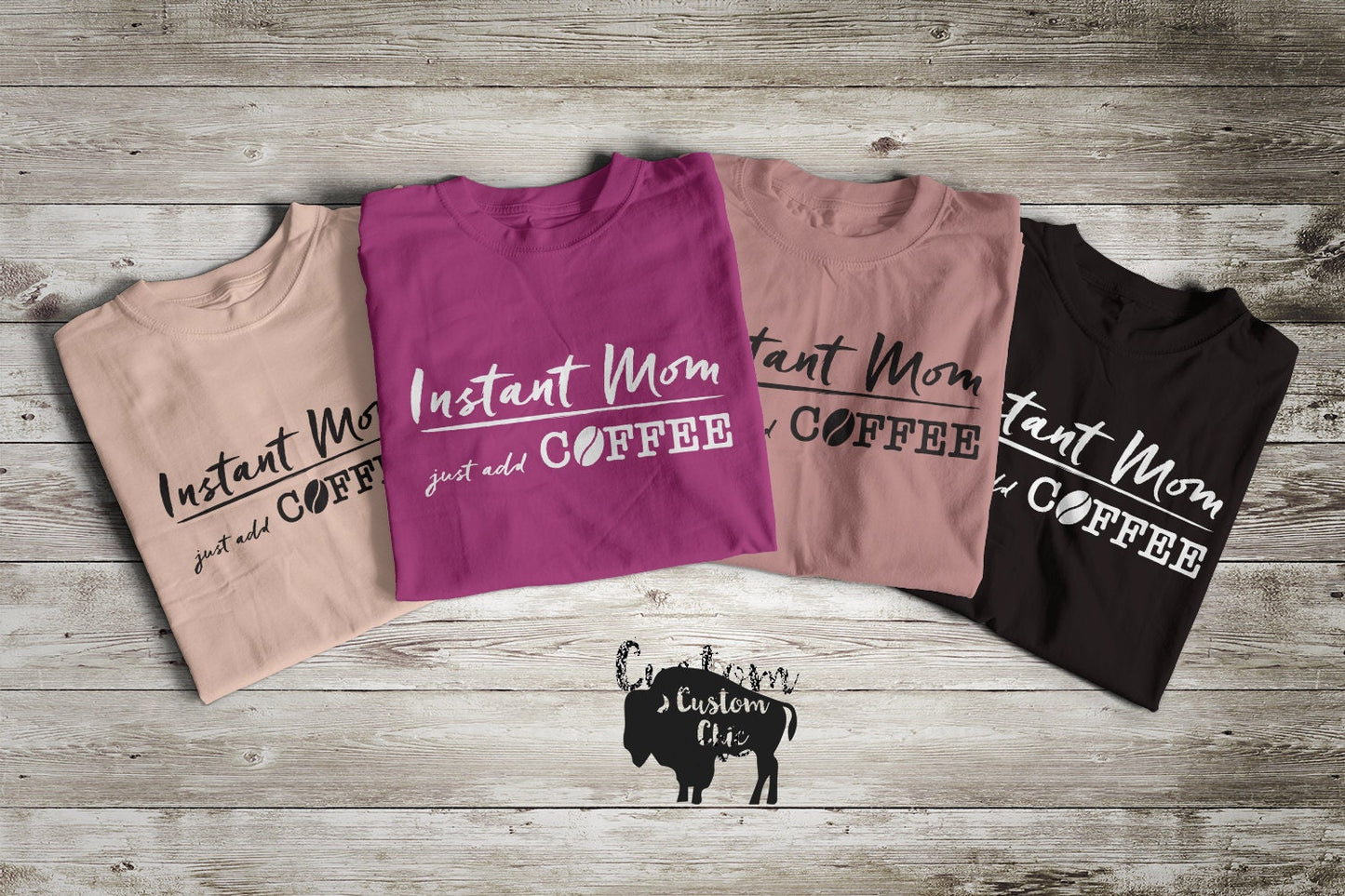 Instant Mom Just Add Coffee™ Shirt | Mom Shirt
