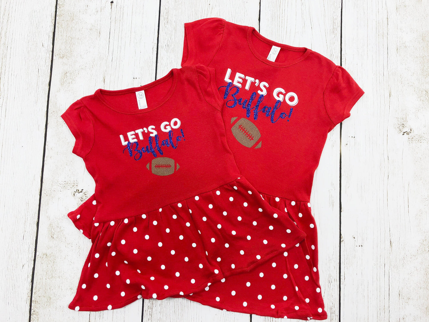 Let's Go Buffalo | Bills Baby Toddler Dress