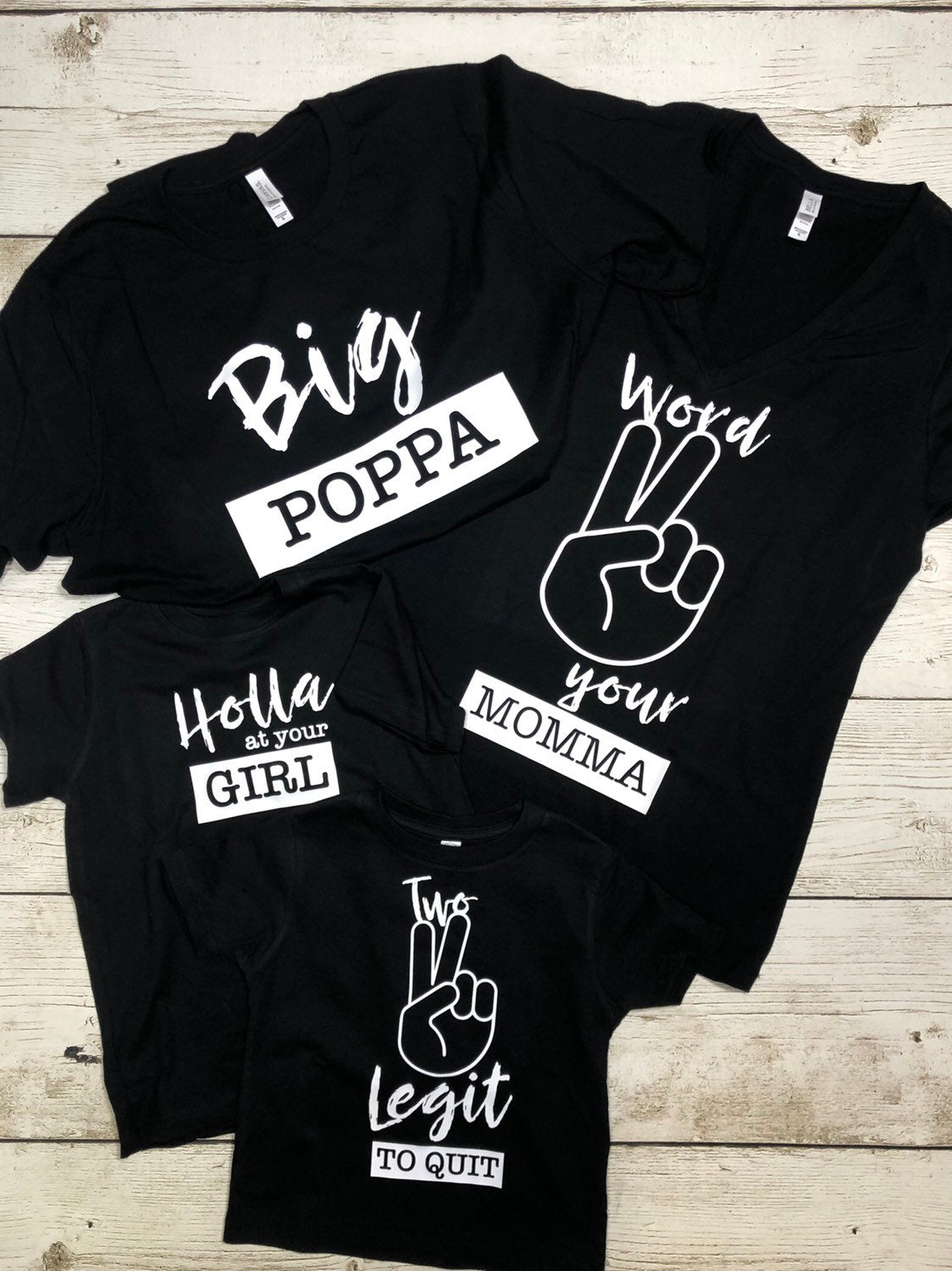 The Notorious One | Hip Hop Birthday Theme Family Tees