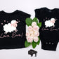 Love Ewe Girls Valentine's Day Shirt