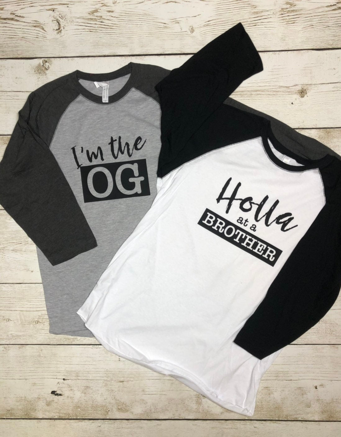 Two Legit to Quit Family shirts | Word 2 your Mama Baseball Tee | Big Poppa Shirt