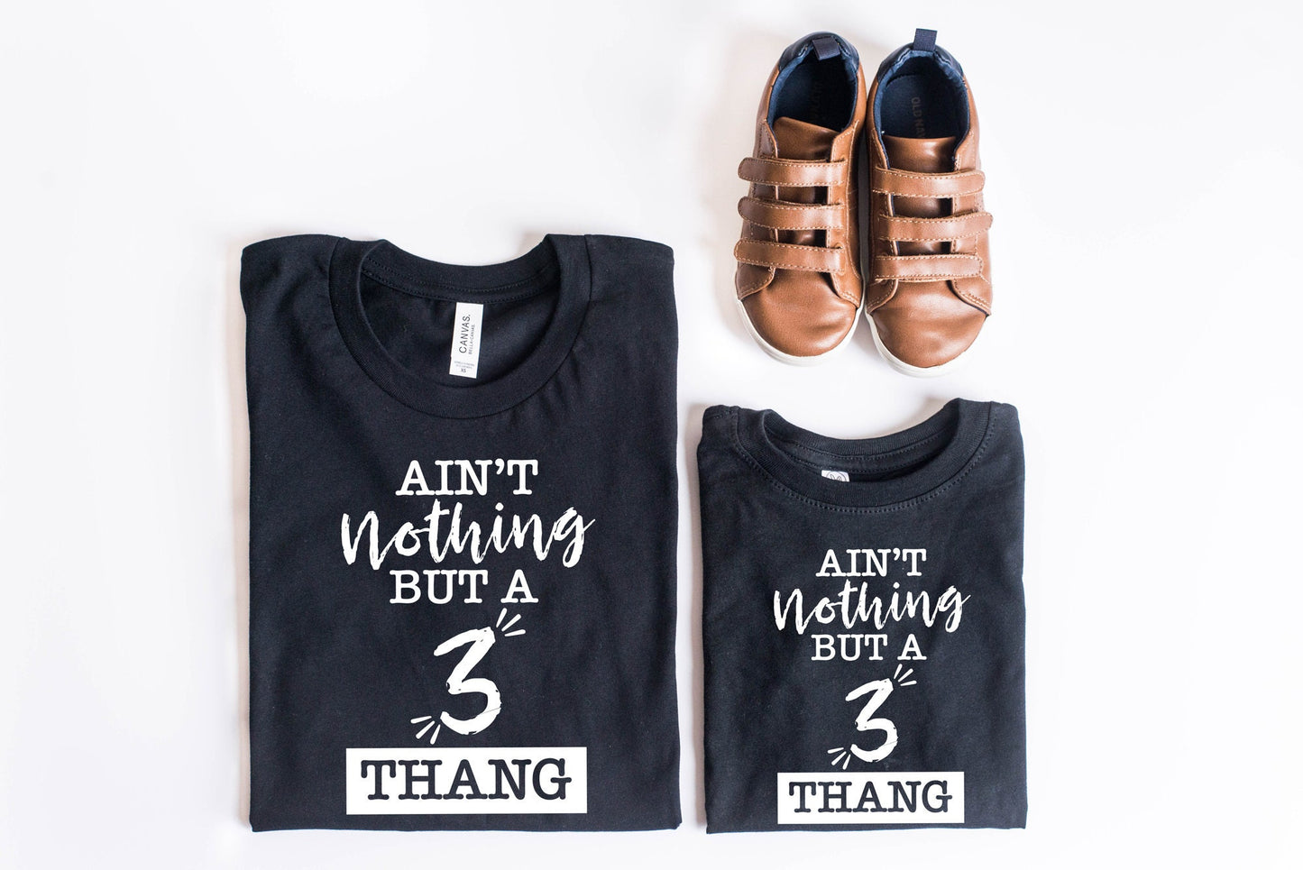Ain't nothing but a 3 Thang  | Sicker than your Average Mama | Big Poppa Shirt