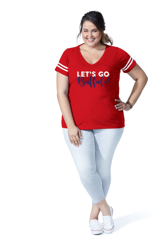 Bills Shirt for her | Buffalo shirt for her | plus size clothing