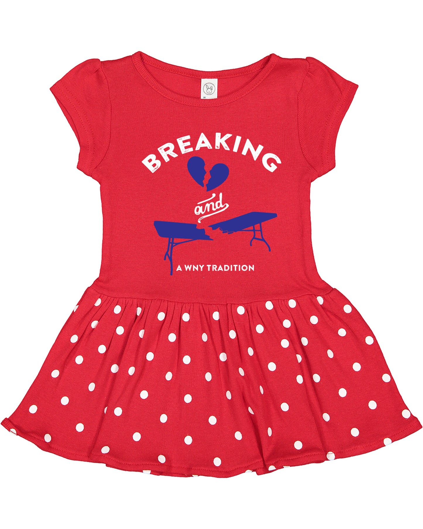 Bills Toddler Dress | Breaking Hearts and Tables