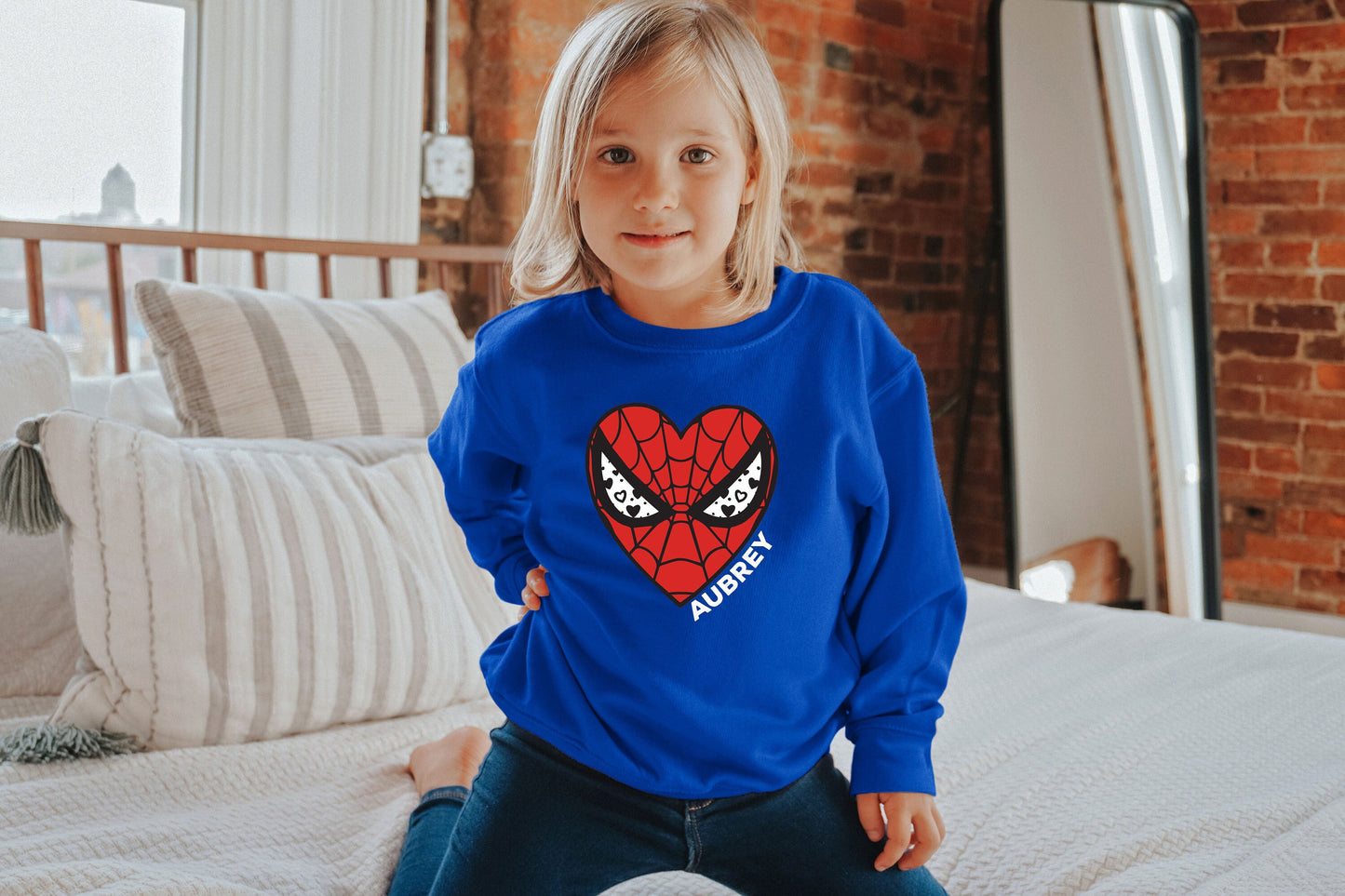 Personalized Spidey Valentine Shirt | Boy's Valentine Shirt