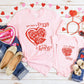 You have a pizza of my heart |  Mommy & Me Valentine's Day Shirt Set