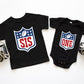 First Birthday Football Family Shirts