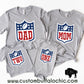 First Birthday Football Family Shirts
