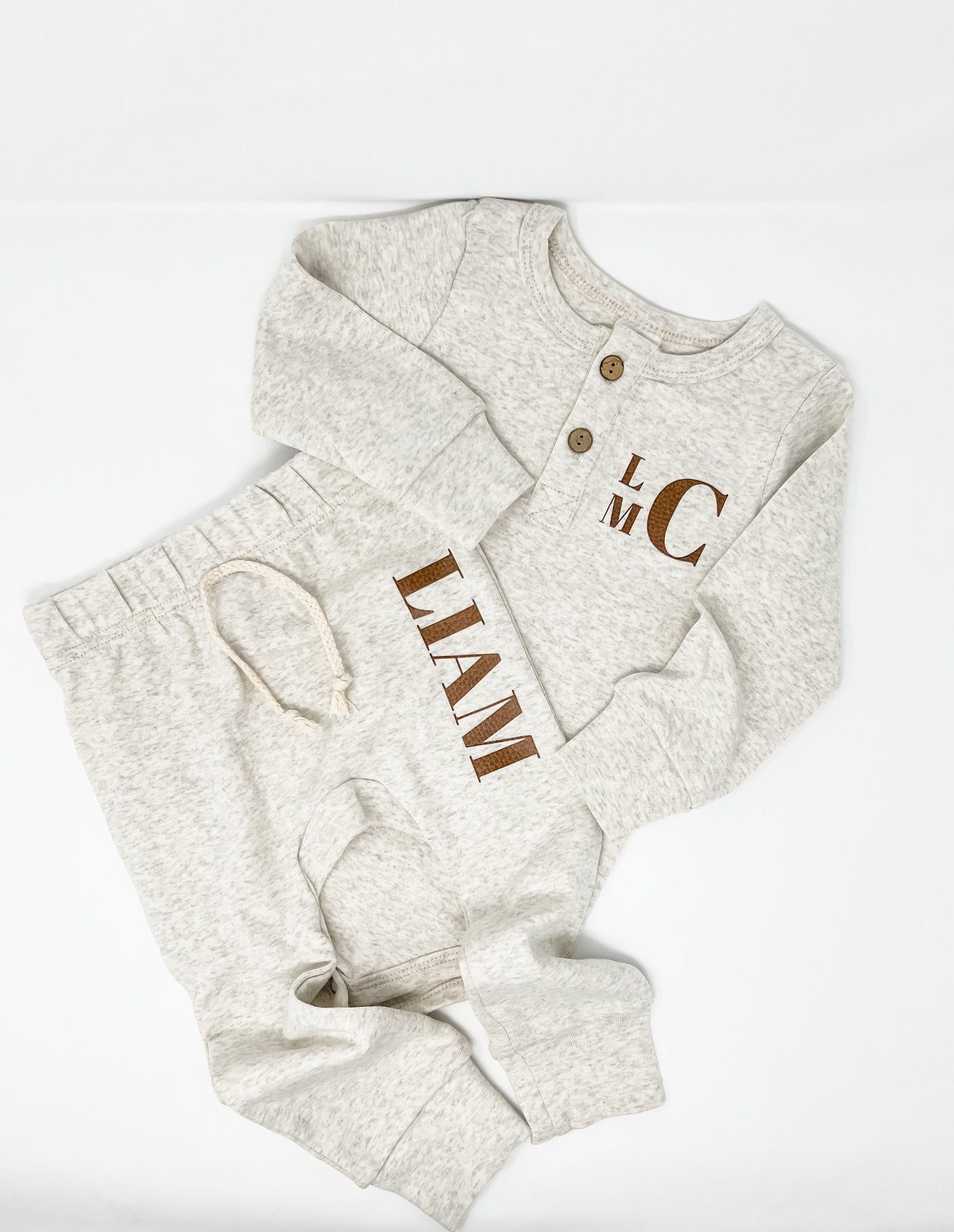 Baby Boy Personalized Name/ Initials Coming Home Set