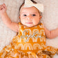 Personalized Baby Girl outfit | Boho Honey Rainbows