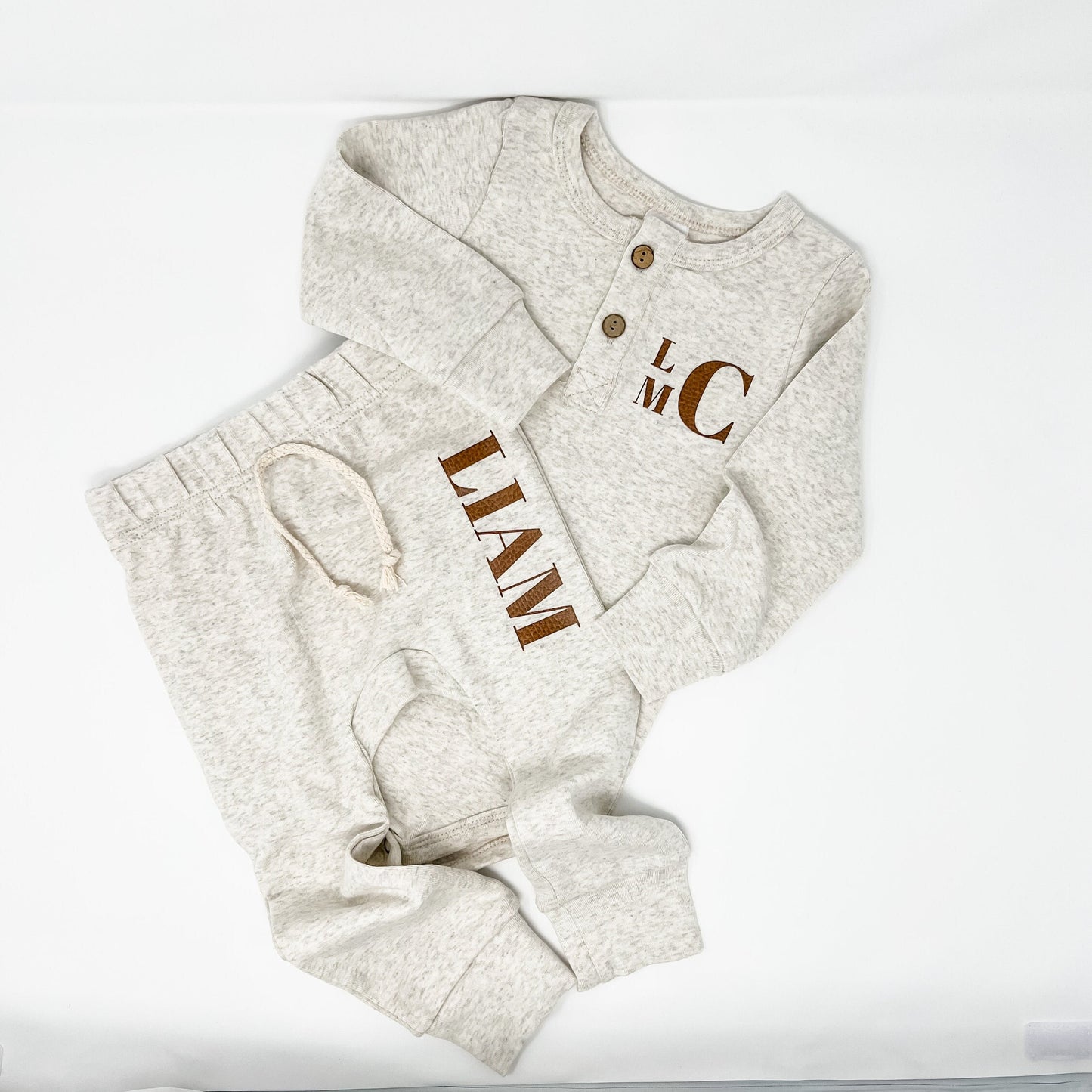 Baby Boy Personalized Name/ Initials Coming Home Set