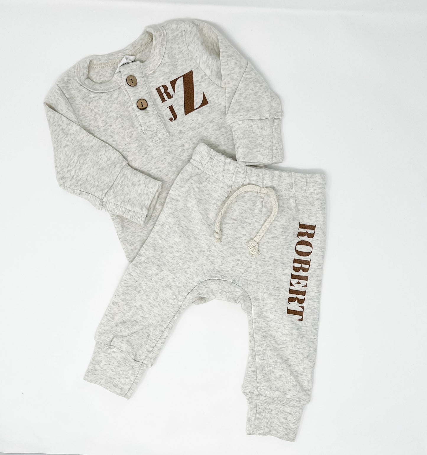 Baby Boy Personalized Name/ Initials Coming Home Set