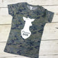 Father Son Daughter Dad shirt | Camo daddy and me matching t shirt
