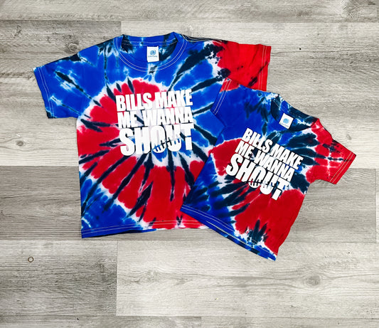 Buffalo Toddler Tie Dye Shirt