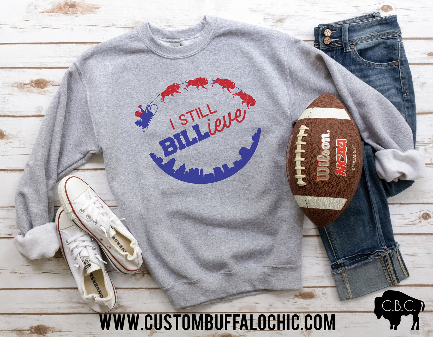 I still BILLieve Crewneck Sweatshirt
