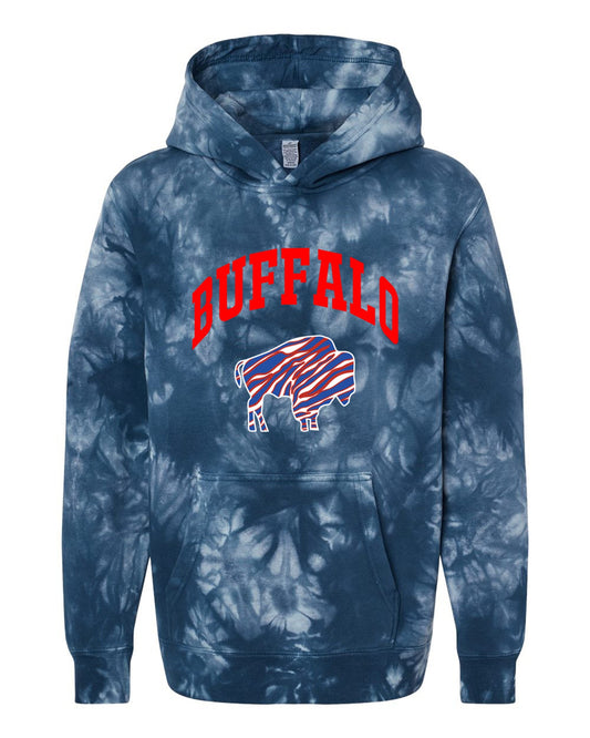 Buffalo Tie Dye Bills Hoodie